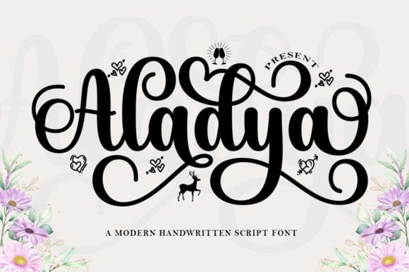 Aladya: Elegant Handwritten Font for Modern Projects