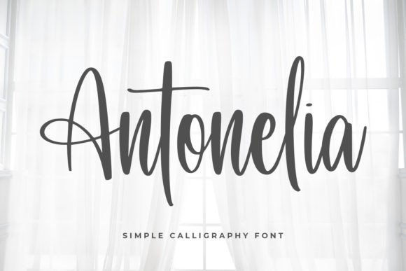 Antonelia: A Beautiful Handwritten Font for Real Projects