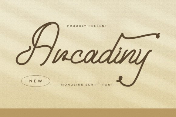 Arcadiny: A Handwritten Font with Strategic Versatility