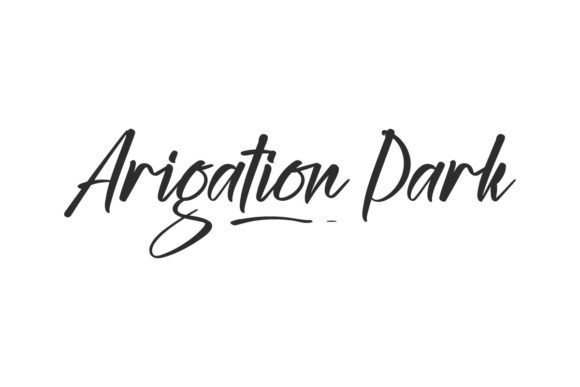 Arigation Park: The Handwritten Font That Brings Joy to Real-Life Design Projects