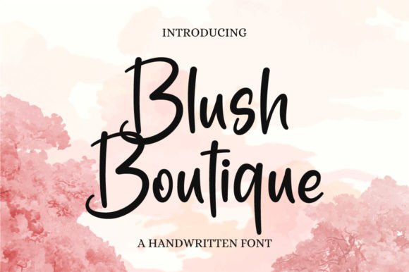 Blush Boutique: Timeless Handwritten Elegance
