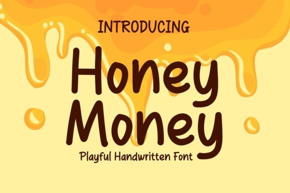 Honey Money: A Playful Handwritten Font