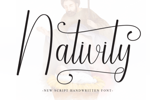 Nativity: A Sweet, Friendly Handwritten Display Font