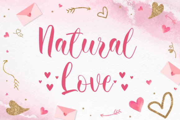 Natural Love: Where Timeless Calligraphy Meets Modern Design Sensibility