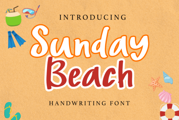 Sunday Beach: A Handwritten Font That Feels Like a Smile