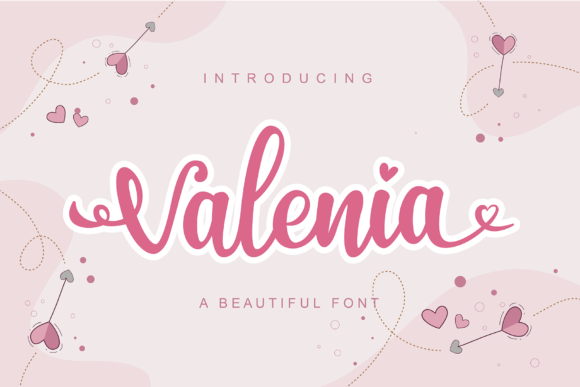 Valenia: A Handwritten Font with Heart