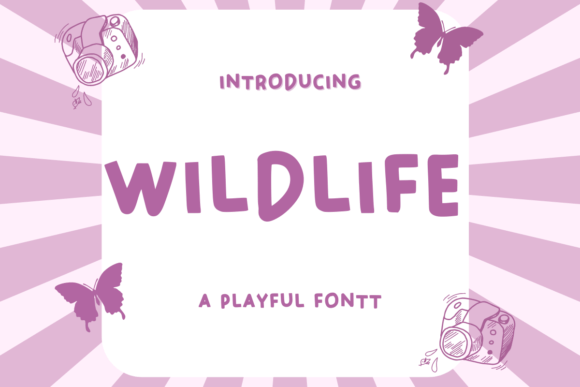 Wildlife: A Cute Handwritten Font for Creative Projects